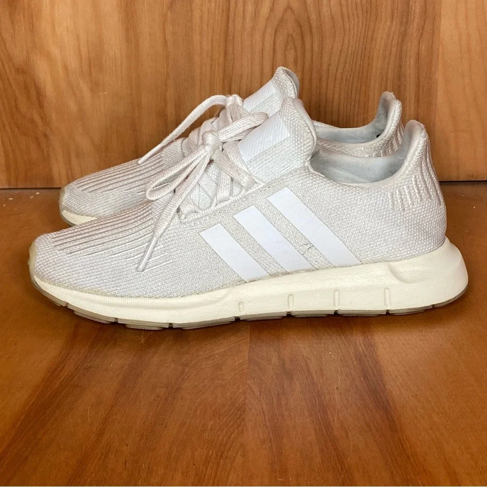 Womens 5.5 Adidas Original Swift Athletic Slip On Shoes Grey SEF1440 - Picture 3 of 8